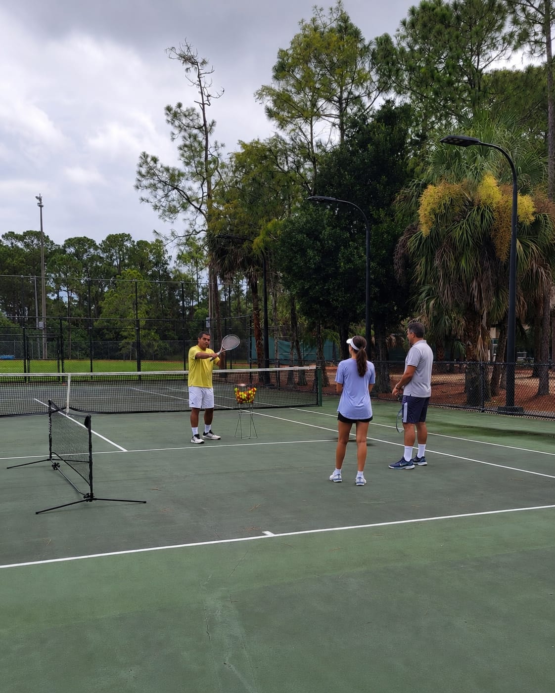 Adult tennis program