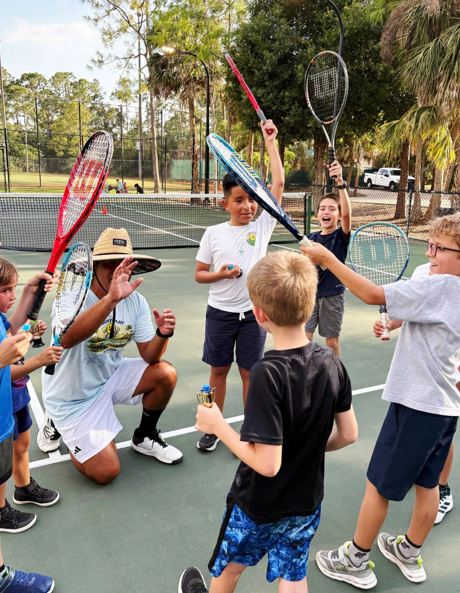 Junior tennis program